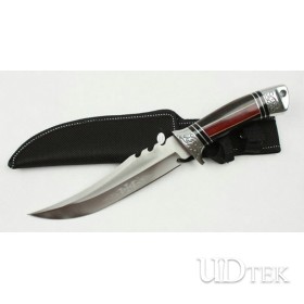OEM LNDIA HUNTING KNIFE MEDIUMSTRAIGHT KNIFE GARGET TOOLS WITH NYLON SHEATH UDTEK00398